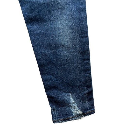 MOUSSY VINTAGE x Barneys New York Distressed Skinny Jeans Sz 28 MADE IN JAPAN - Picture 10 of 15